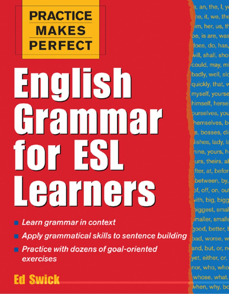 Practice Makes Perfect English Grammar For ESL Learners Pdf Free 