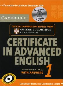 Rich Results on Google's SERP when searching for 'Cambridge Certificate in Advanced English 1'