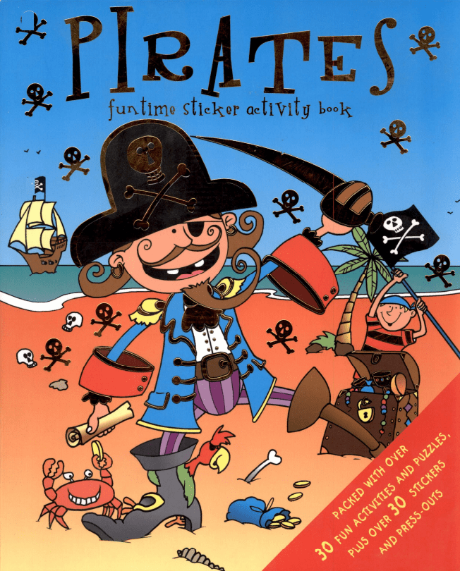 Rich Results on Google's SERP when searching for 'Pirate Fun time Sticker Activity Book'