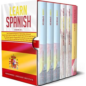 Rich Results on Google's SERP when searching for 'Learn Spanish 6 books in 1 The Ultimate Spanish Language Books'
