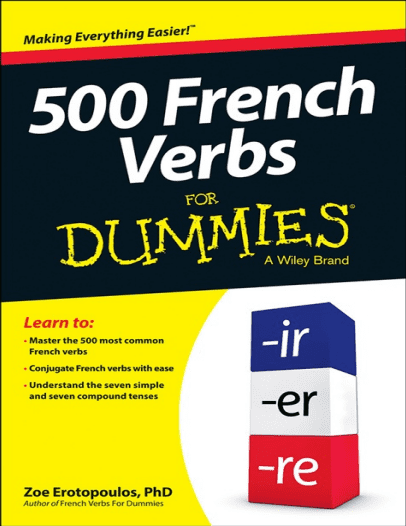 Rich Results on Google's SERP when searching for '500 French Verbs For Dummies'
