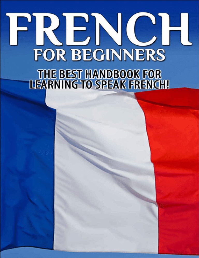 Rich Results on Google's SERP when searching for 'French for beginners the best handbook for learning to speak french'