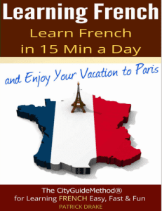 Rich Results on Google's SERP when searching for 'Learn French in 15 Mint a Day'