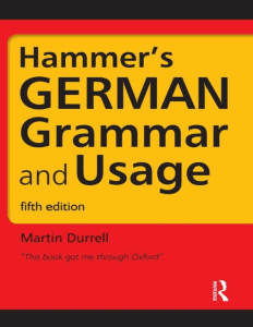 Rich Results on Google's SERP when searching for 'Hammers German Grammar And Usage Book'
