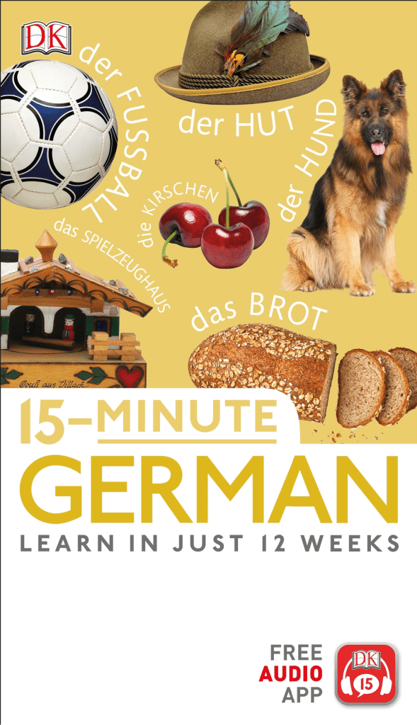 Rich Results on Google's SERP when searching for '15 Minute German Learn in Just 12 Weeks Book '
