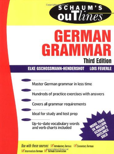 Rich Results on Google's SERP when searching for 'Schaums Outline Of German Grammar Third Edition Book'