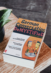 Rich Results on Google's SERP when searching for 'German Conversation Demystified '