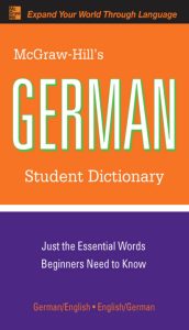 McGraw-Hills German Student Dictionary